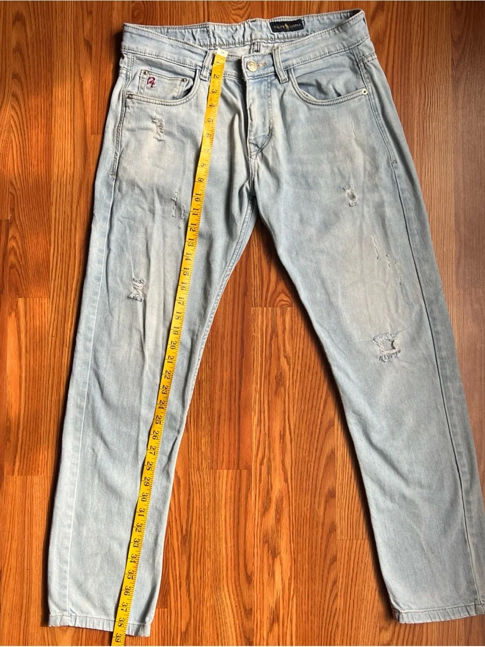 Vintage Ralph Lauren Light Blue Straight Jeans